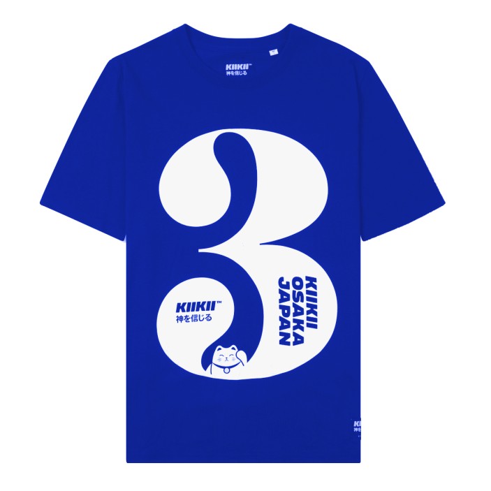 Koszulka THREE BLUE (1)